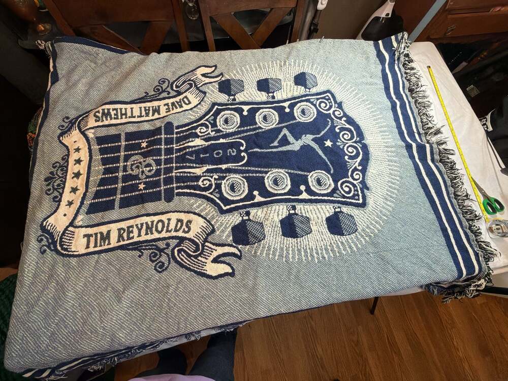 Dave Matthews & Tim Reynolds Woven Tapestry Throw Blanket